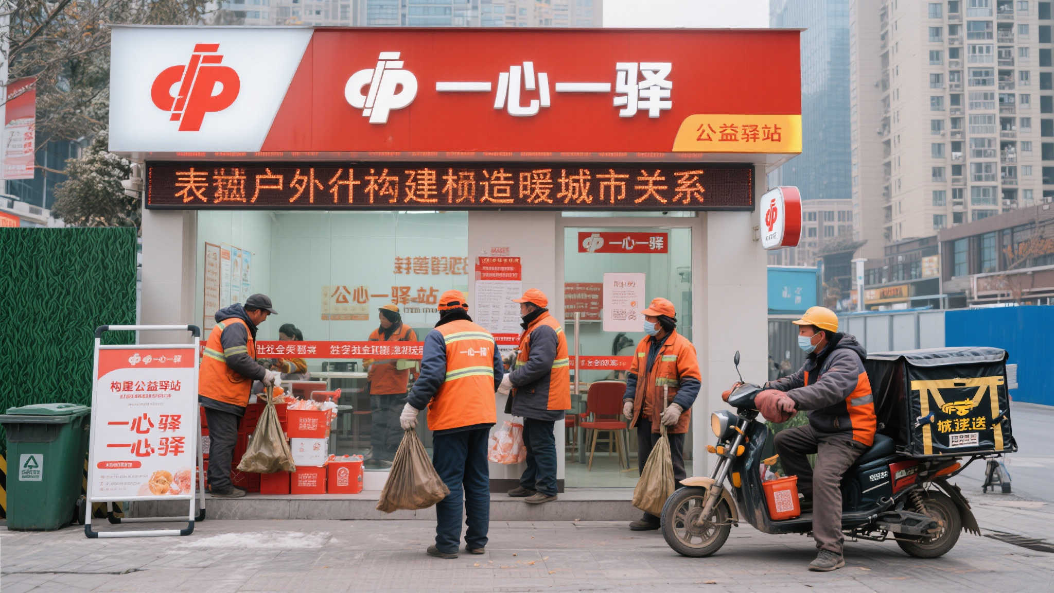 前言:
在城市的每个角落，总有这样一群