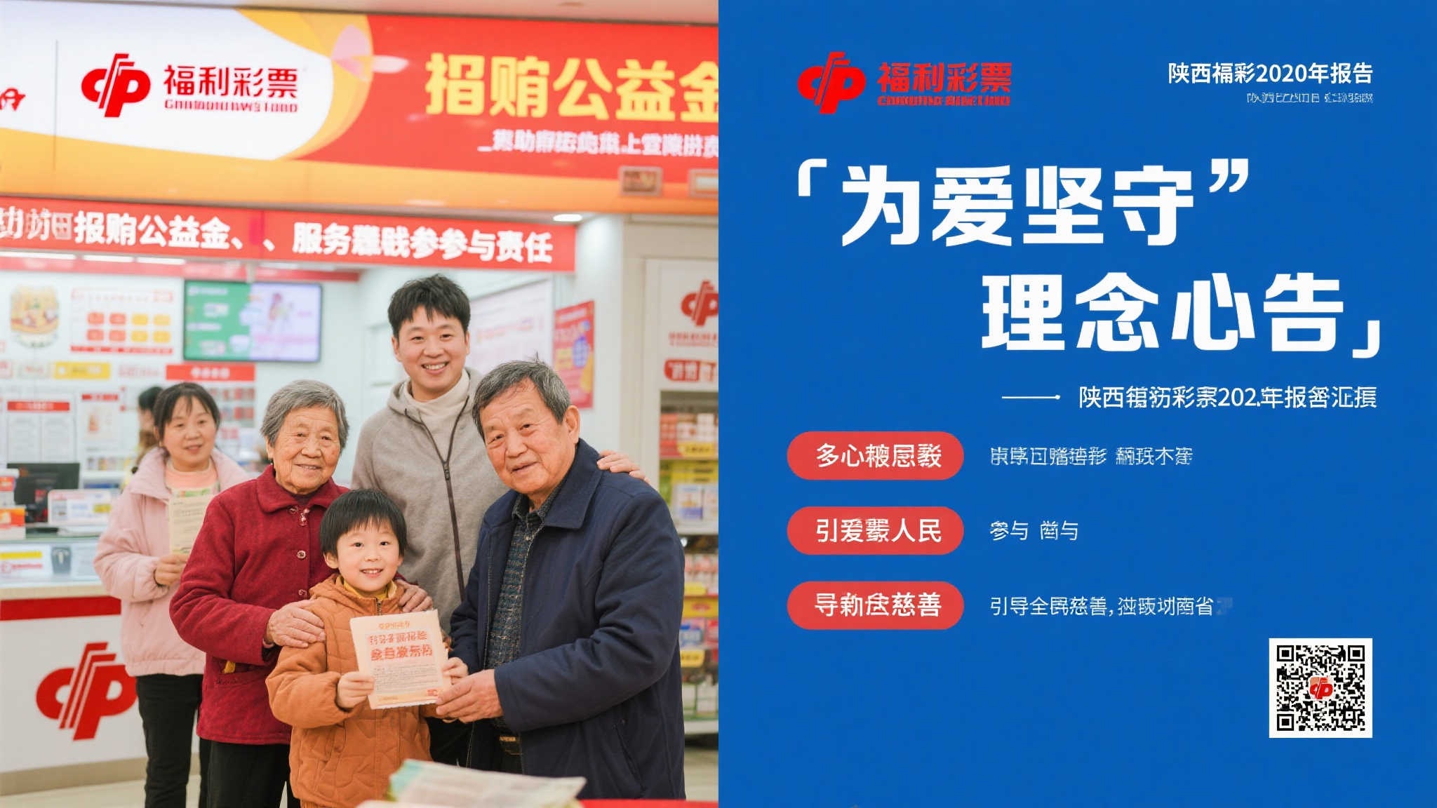 情寄公益 梦逐未来——陕西福彩2020年社会责任报告发布 福利彩票自创立以来便肩负着筹集公益金、服