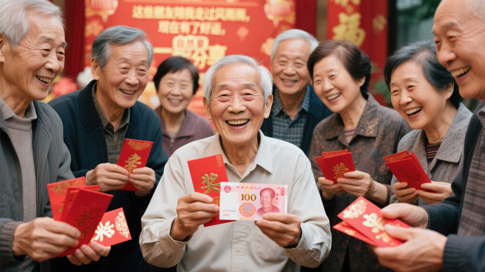 2. 万元红包送朋友 财富之外的情谊更珍