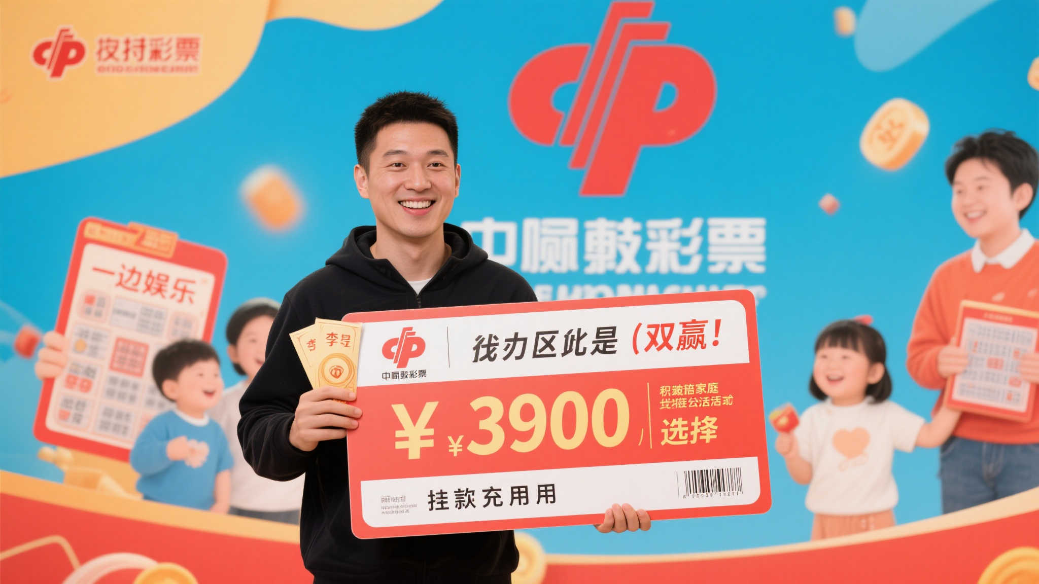 40岁打工人喜中福彩20万 庆幸没挑剔选号