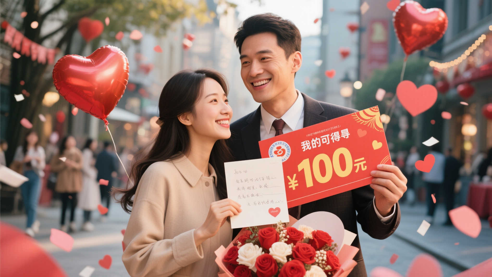 男子喜中10万刮刮乐大奖 以浪漫惊喜献妻子节日厚礼