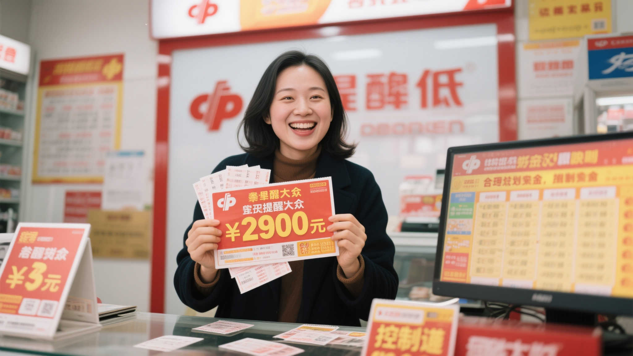 当然，中奖固然令人振奋，但我们也要提醒大