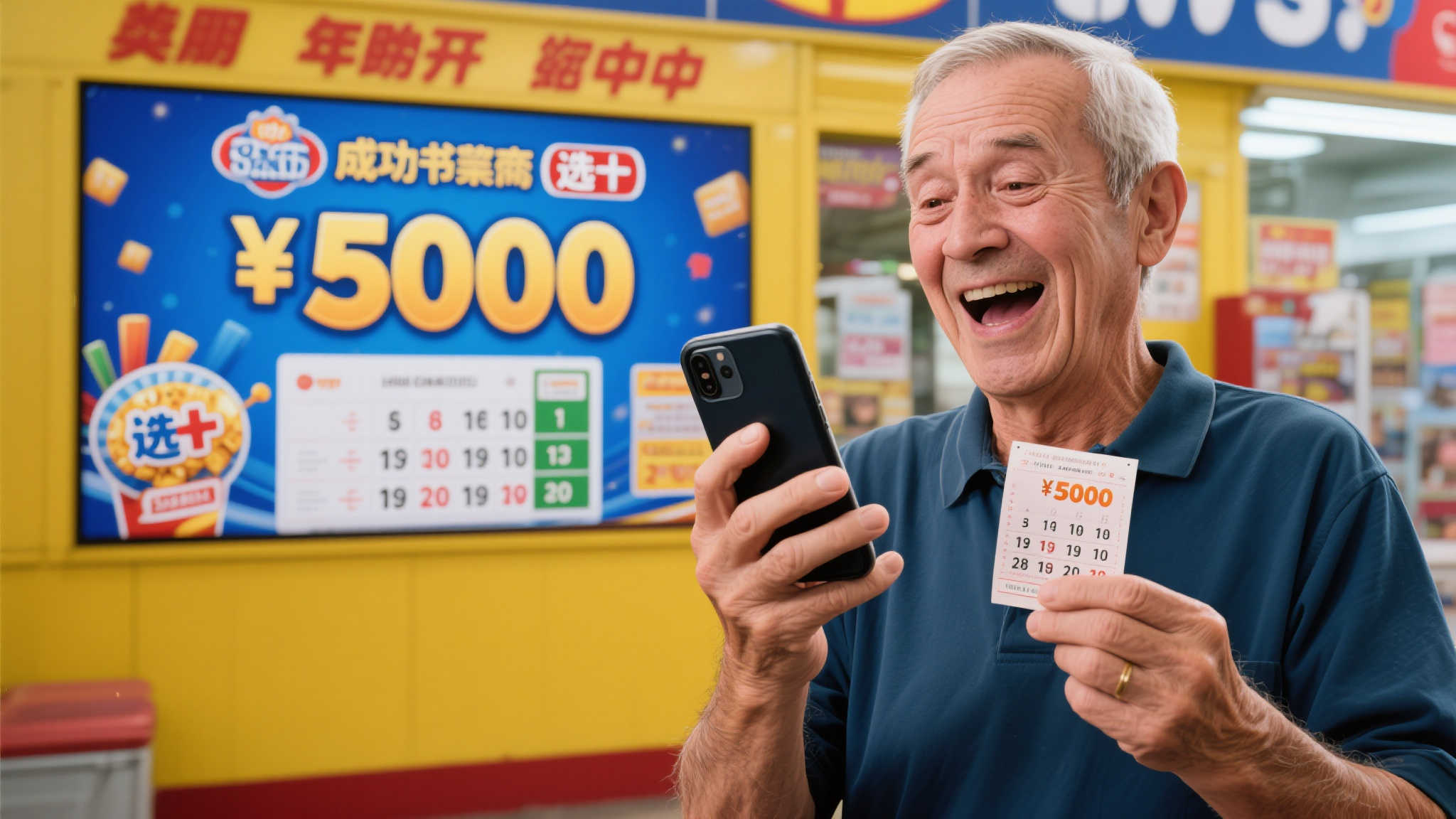 男子坚守快乐8选十号码多期终获500万大奖 与妻子迅速领奖