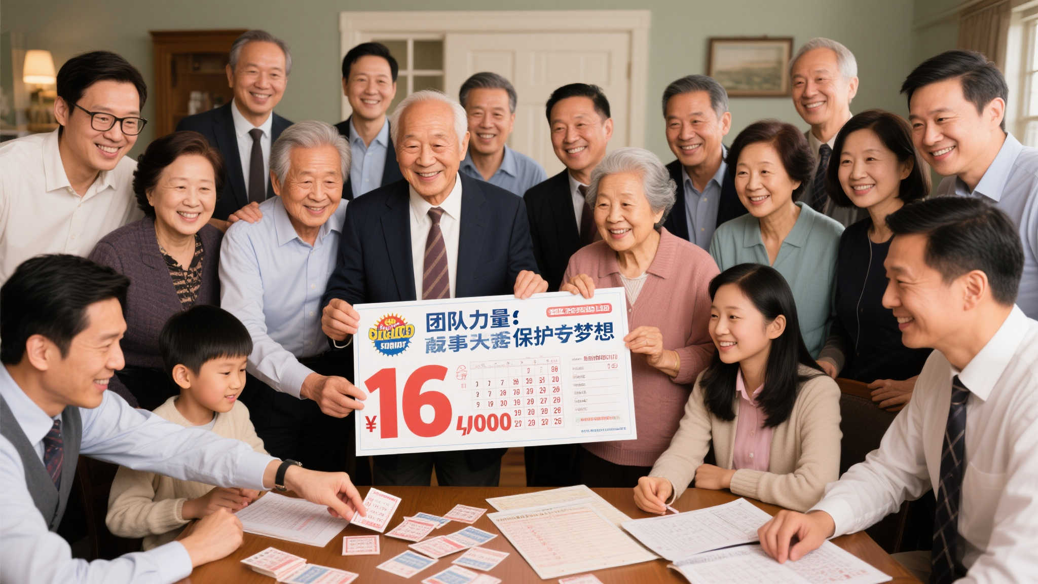 团队合作的力量：16人共同守护梦想
值