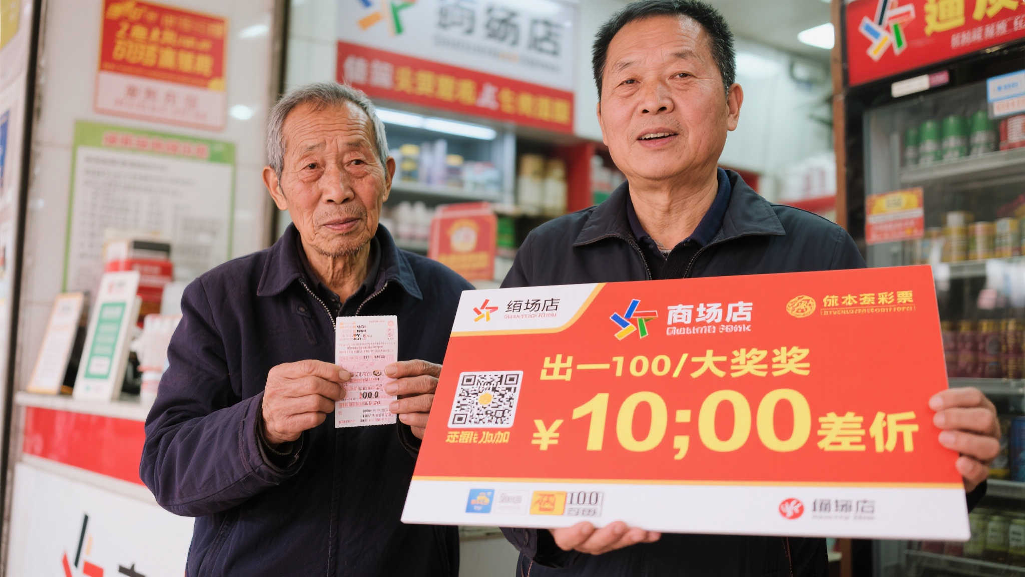 站主回忆，当时这位老彩民购买时并未提到是