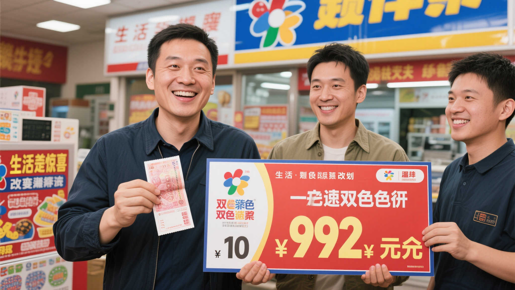 男子10元购彩中992万双色球大奖 力挺发小事业 生活中总有一些意想不到的惊喜让人感慨命运