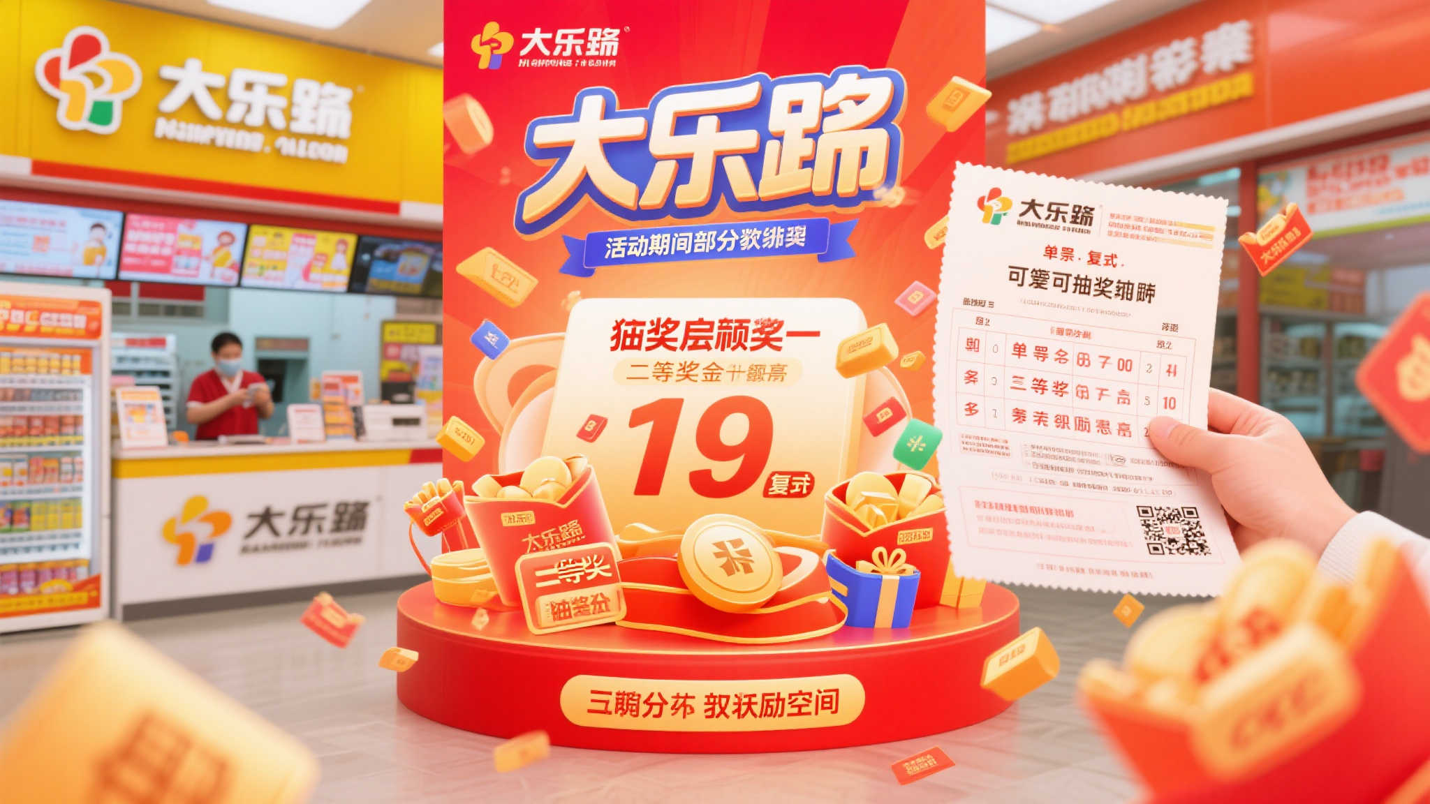 深圳体彩18周年献礼 邀您共庆大乐透8.8亿元大派奖