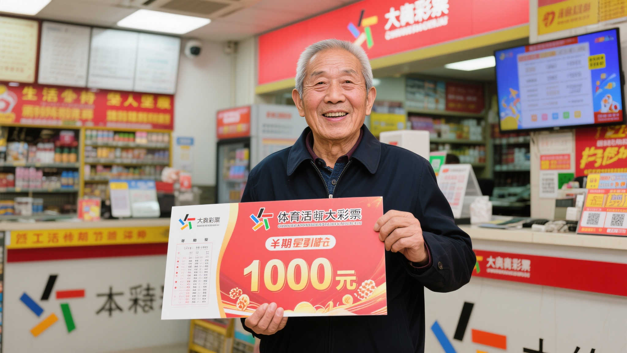 老彩民坚守幸运号码喜中大乐透千万巨奖 仍将工作至退休-图 老彩民坚守幸运号码喜中大乐透千万巨奖 仍将工作至退休-图