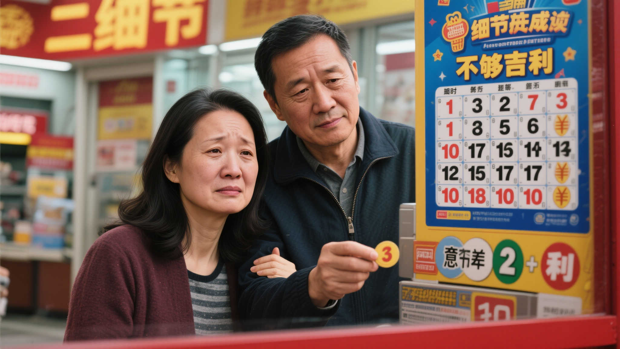 夫妻错失福彩12亿仅获1984万:亿万富翁梦碎心有不甘 二、细节决定成败:一念之差酿成的遗憾