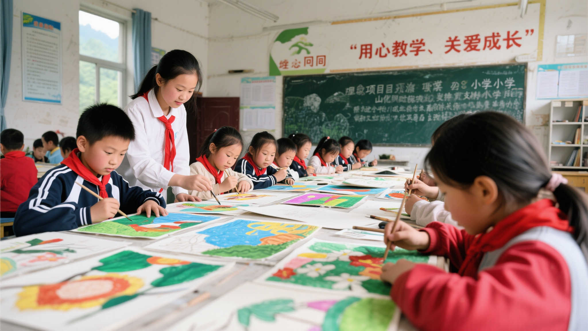 该项目不仅仅局限于教授技艺，更注重提升学