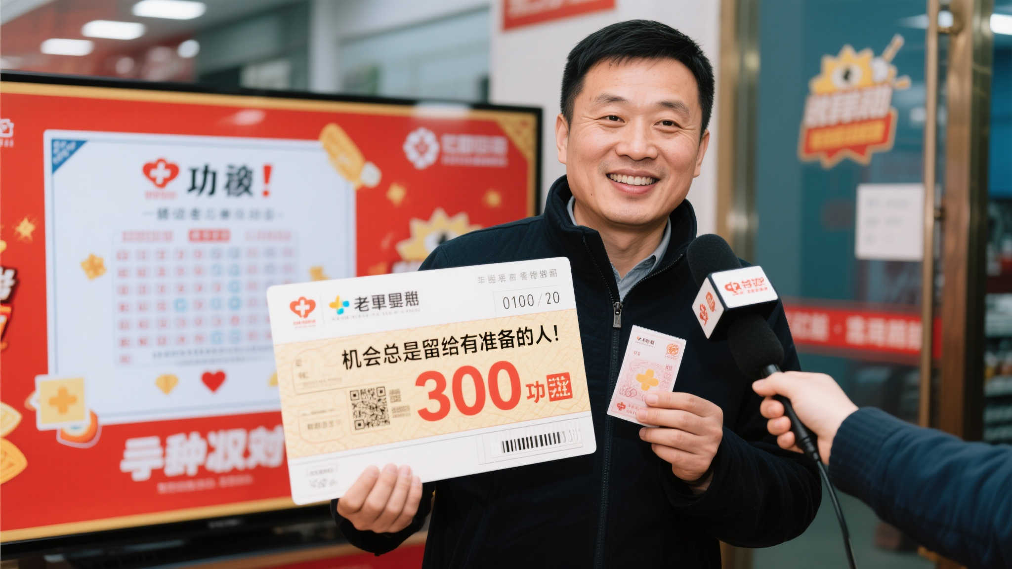 男子仅花12元喜中大乐透1761万,兑奖后仍坚守岗位-图 值得一提的是,这位男子的经历并非单纯靠运