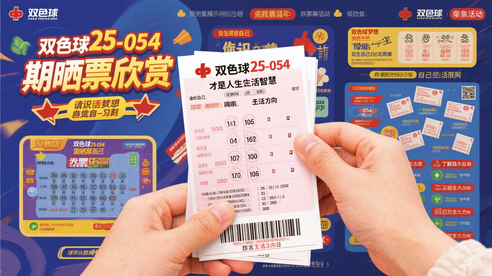 双色球25-054期晒票赏析:洞察自我,方显人生真谛! 双色球25-054期晒票赏析:洞察自我,方显人生真谛!
