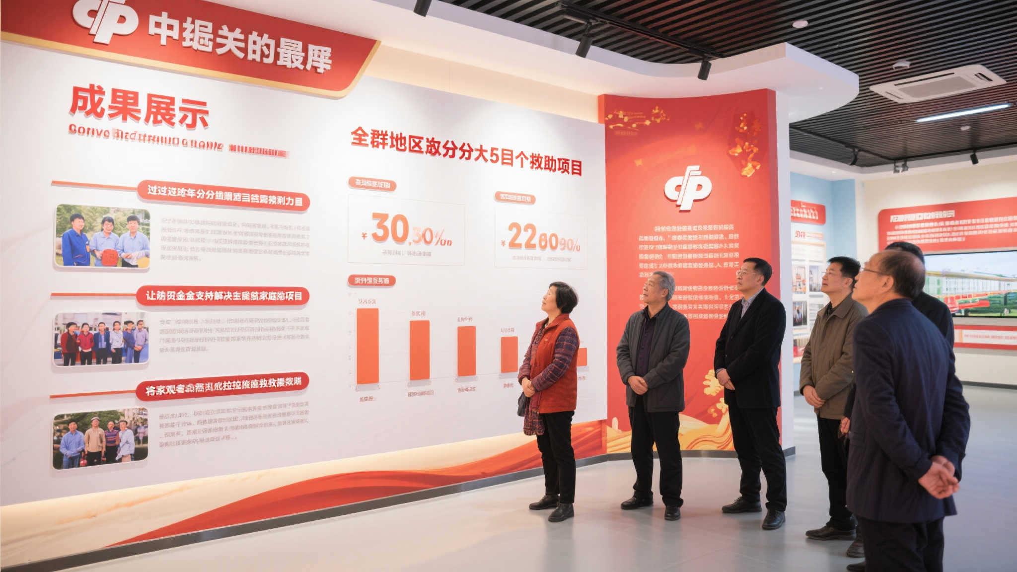 尤其值得关注的是：“成果展示”部分用数据