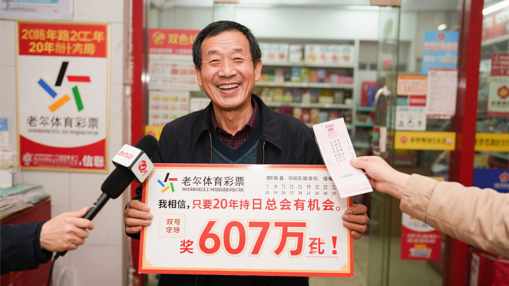 20年资深彩民坚持守号3个月,10元每期终揽双色球607万大奖 20年资深彩民坚持守号3个月,10元每期终揽双色球607万大奖