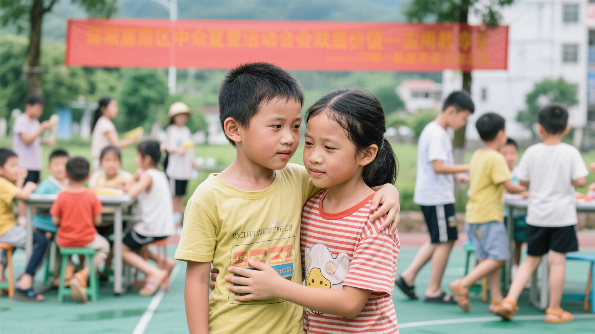 对于清远的许多留守儿童来说，暑假意味着自