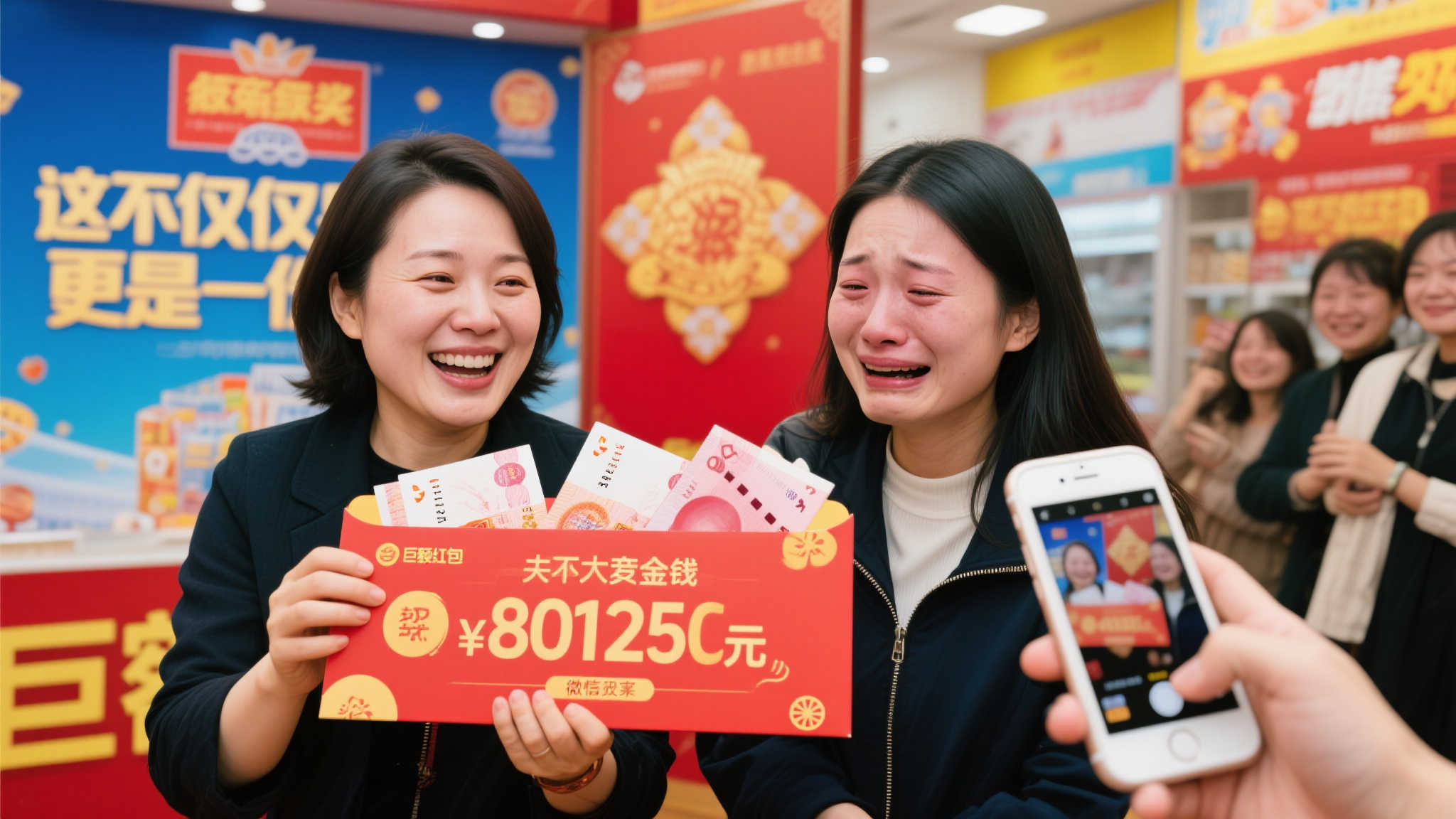 34岁女子逛街偶中福彩百万大奖，慷慨送闺蜜巨额红包