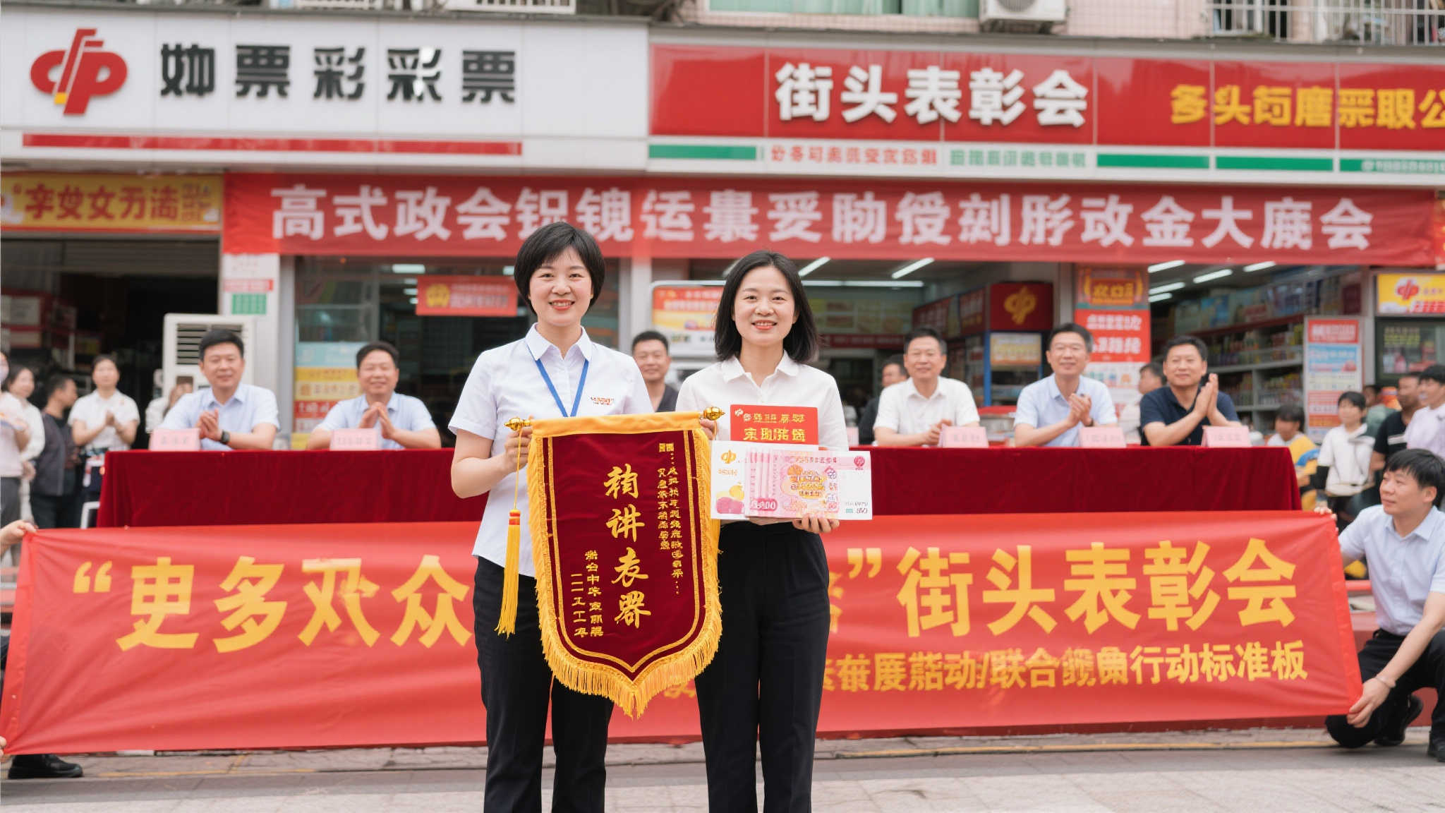 为激发更多人的积极性，“街头表彰会”等形