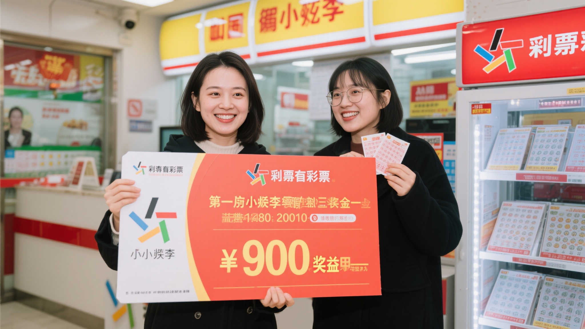 年轻女子随手买刮刮乐 街头逛街喜中40万大奖 年轻女子随手买刮刮乐 街头逛街喜中40万大奖